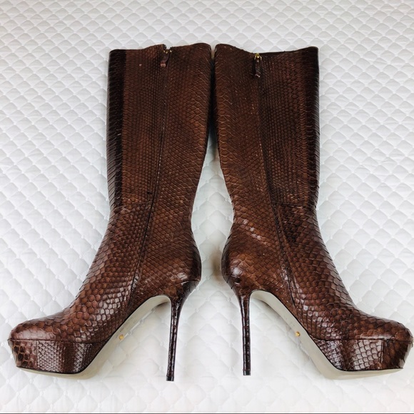 ▫️Sergio Rossi Python Boots▫️ - Picture 8 of 8